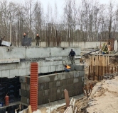 Ход строительства дома № 1 в ЖК Светлоярский Парк -