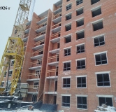 Ход строительства дома поз. Л5.2 в ЖК Ёлки Парк (Elky Park) -