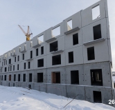 Ход строительства дома 1 в ЖК Никс Лайн на Танкистов -