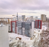 Ход строительства дома Б.1, 2 этап в ЖК Краснопольский -