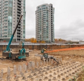 Ход строительства дома 2 в ЖК Оригана -