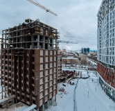 Ход строительства дома 4.1 в ЖК Пять Континентов -