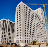 Ход строительства дома 1 в ЖК Толк Академический -