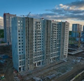 Ход строительства дома 14 в ЖК Манхэттен -