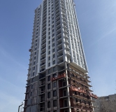 Ход строительства дома № 2, корпус 1 (ГП-1.1) в ЖК Маяковский -