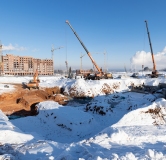 Ход строительства дома 1 в ЖК Знак-2 -