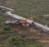 Ход строительства дома 1 в ЖК Уральский сад -