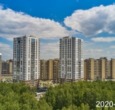 Ход строительства дома 6 в ЖК Ньютон -