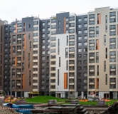 Ход строительства дома 4 в ЖК Life-Лесная -