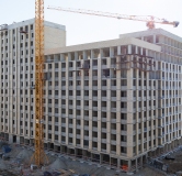 Ход строительства дома Процветающий (ГП-21) в Микрорайон Домашний -