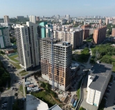 Ход строительства дома 3 в ЖК Первый на Есенина -