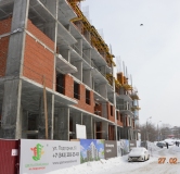 Ход строительства дома 61 в ЖК Цветы Прикамья на Подгорной -