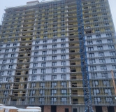 Ход строительства дома 1 в ЖК Аллея Парк -