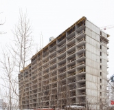 Ход строительства дома 37А в ЖК Искра-сити -