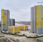 Ход строительства дома 50 (ГП 2.1) в ЖК Кедровый берег -
