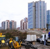 Ход строительства дома 269 в ЖК Огни залива -