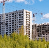 Ход строительства дома корпус 4 в ЖК Glorax Парголово -