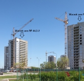 Ход строительства дома № 44.2-3, Перспективный-2 в ЖК Южный Город -