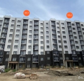 Ход строительства дома 33 в ЖК Авиатоr -