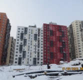 Ход строительства дома 6 в ЖК Скандинавия -