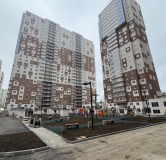 Ход строительства дома № 1 в ЖК Дом у Космопорта-2 -