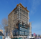 Ход строительства дома № 42, корпус 1 в ЖК Страна.Прибрежная -