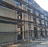 Ход строительства дома 1 в ЖК Порт резиденс (PORT Residences) -