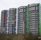 Ход строительства дома 76 в ЖК Радужные дворы -