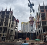 Ход строительства дома секция 1 в ЖК Нью Лайф -