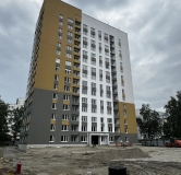 Ход строительства дома № 43 (ГП-1) в ЖК В 10-м микрорайоне -