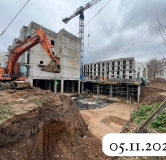 Ход строительства дома 22 в Клубный дом МакТау -