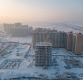 Ход строительства дома 3.2.1 в ЖК Остров на Норильской -