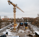 Ход строительства дома 93, корпус 1 в ЖК По ул. Полевая -