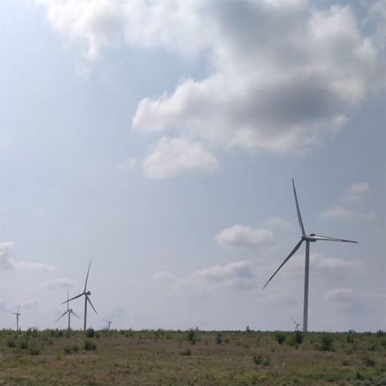 В Каменском районе завершен второй этап строительства Казачьей ветроэлектростанции