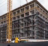 Ход строительства дома 1 в ЖК Медный -