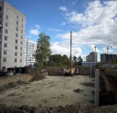 Ход строительства дома 3 в ЖК Гагарин Парк -