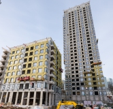 Ход строительства дома 1.1 в ЖК Urman City -