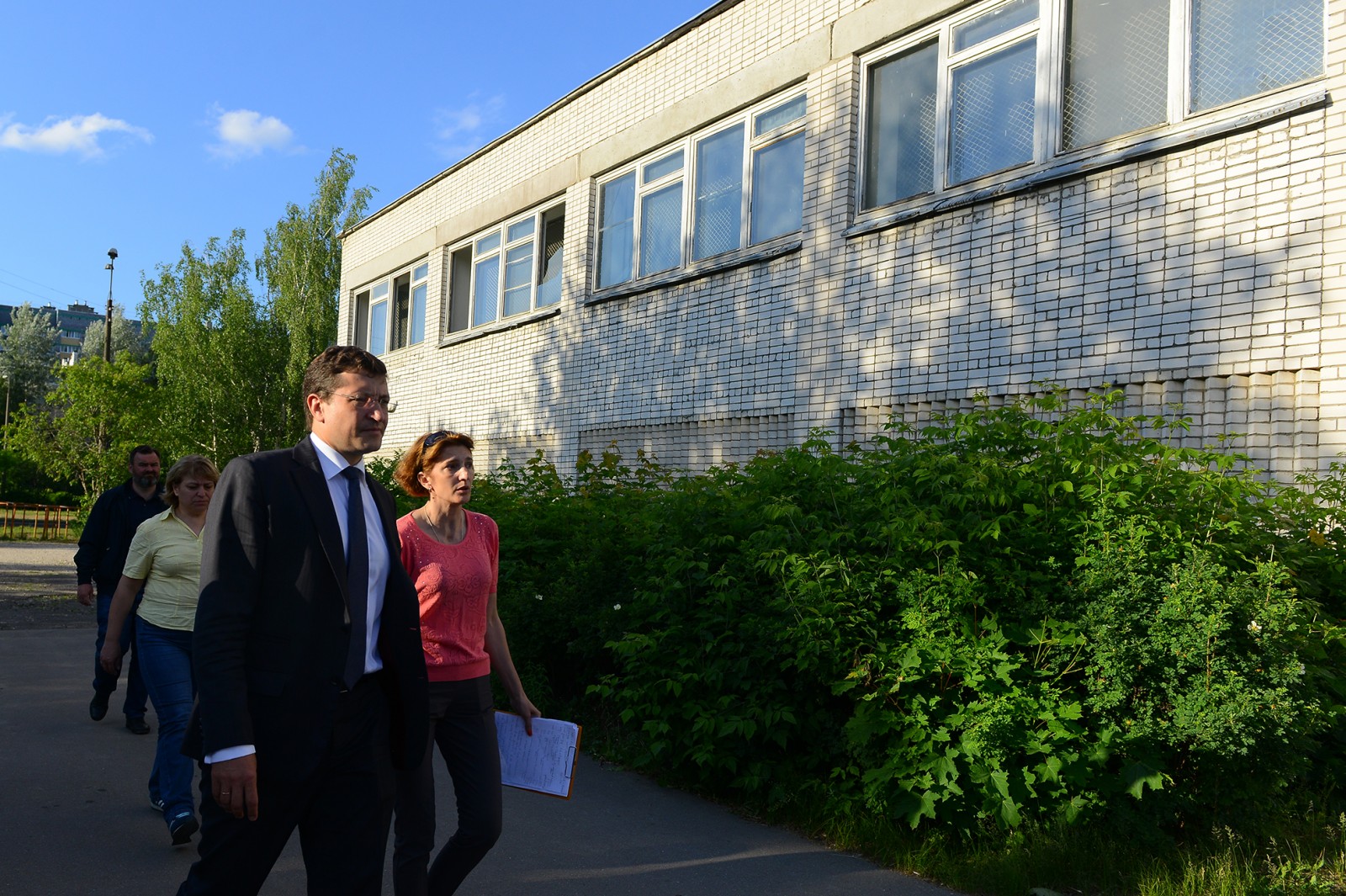 Нижегородский губернатор проинспектировал ход восстановительных работ в Дзержинске