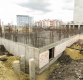 Ход строительства дома 3Е в ЖК Новобережье -