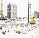 Ход строительства дома 1 в ЖК Форт -