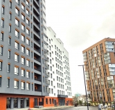 Ход строительства дома 1 в ЖК Тихий Центр-4 -