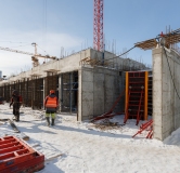 Ход строительства дома 2 в ЖК Страна. Тополёвая -