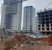 Ход строительства дома 9.1 в ЖК Северное Сияние -