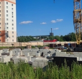 Ход строительства дома 1 в ЖК Ривер Парк -