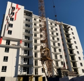 Ход строительства дома 1 в ЖК Радужный -