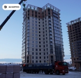 Ход строительства дома Литер 4, уч. 1642 в ЖК Парк Победы 2 -