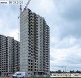 Ход строительства дома 15, корпус 352.1 в ЖК Цветной Город -