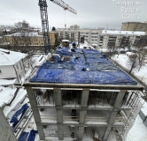 Ход строительства дома 1 в ЖК Академик -