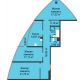 3 комнатная квартира 104,21 м², ЖК Atlantis (Атлантис) - планировка