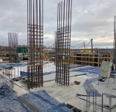 Ход строительства дома 5 в ЖК Синица -